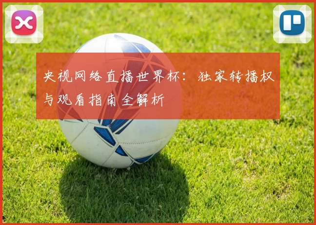 央视网络直播世界杯:独家转播权与观看指南全解析